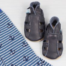 Navy Soft Sole Sandals