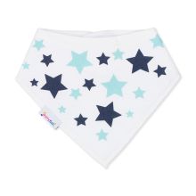 Blue Twinkle Stars Bib