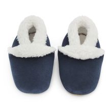 Navy Soft Sole Slippers