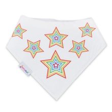 Rainbow Star Bib