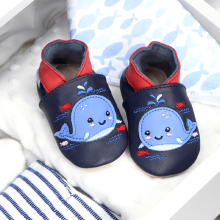 Splashy the Whale Soft Sole Shoes