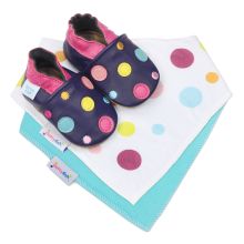 Navy Spotty Dotty Gift Set