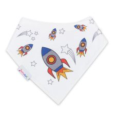 Blast Off Space Rocket Bib