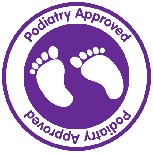 Podiatry approved leather baby and toddler shoes.