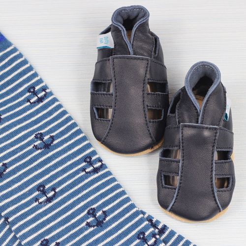 Navy Soft Sole Sandals