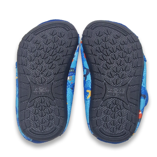 Dotty Fish swim shoes with non-slip rubber soles