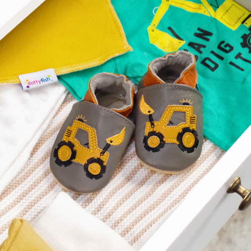 Yellow Digger Soft Sole Shoes