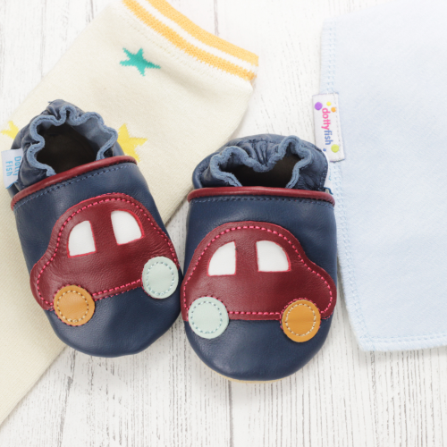Beep-Beep Car Soft Sole Shoes