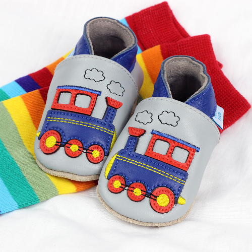 Choo-Choo Train Soft Sole Shoes
