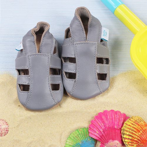 Grey Soft Sole Sandals