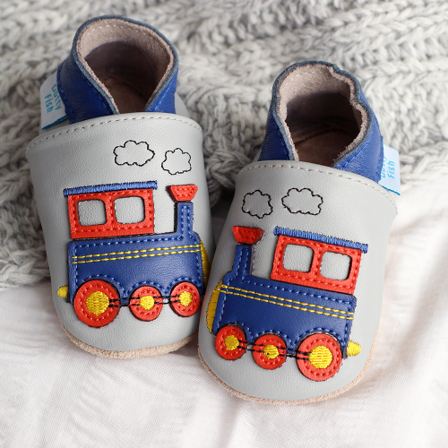 Choo-Choo Train Soft Sole Shoes
