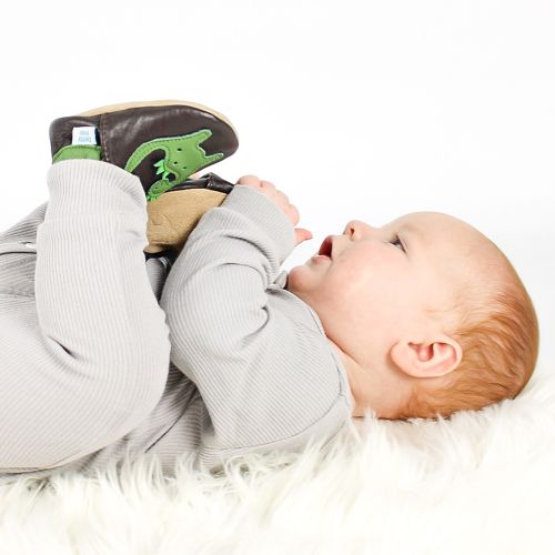 Jurassic Jake Dinosaur Soft Sole Shoes