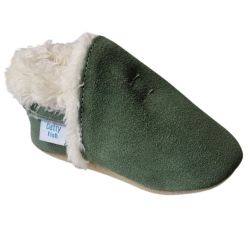 Green Soft Sole Slippers