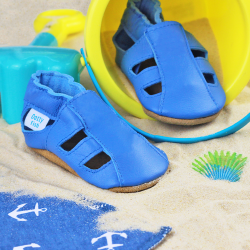 Blue Soft Sole Sandals